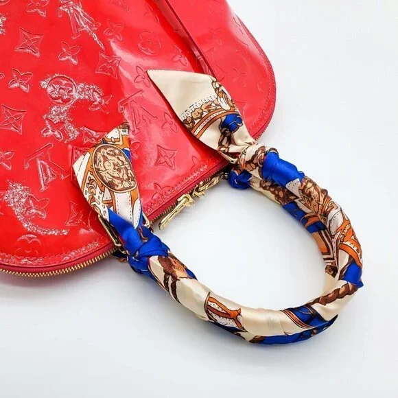 Skinny Scarf | Hand Bag, Neck Scarf (2 pieces) - Color Set #13 / Brand NEW - Picture 8 of 14